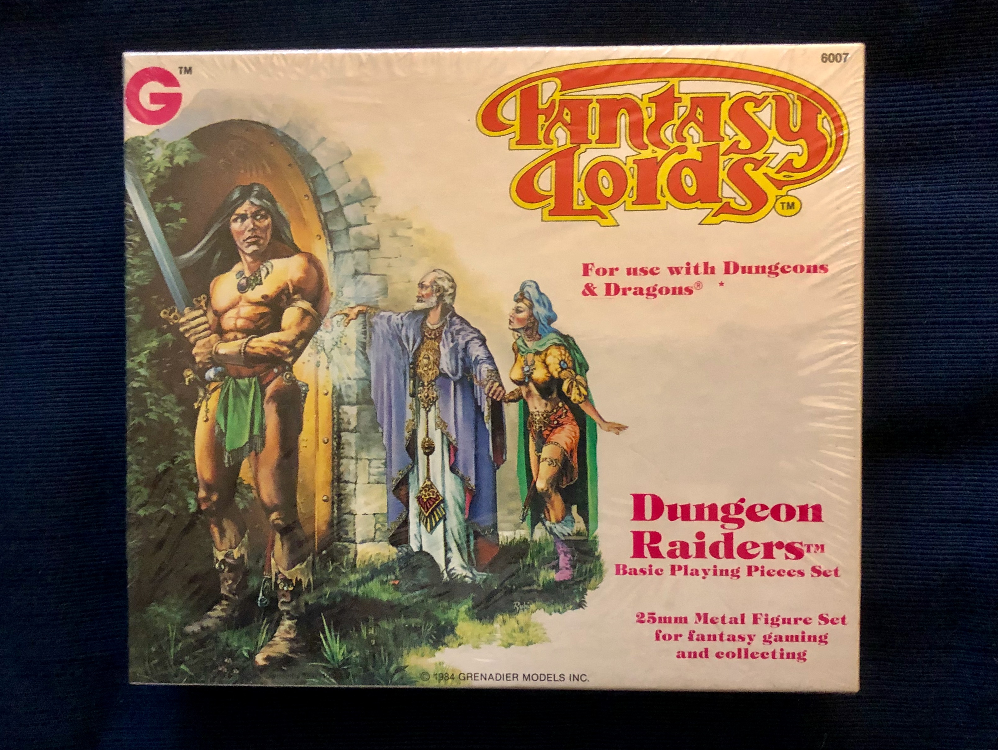 Fantasy lords metal figure popular set